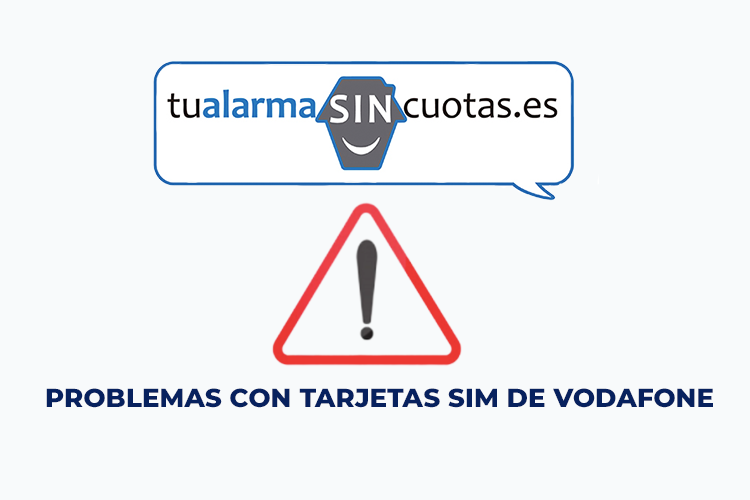 Reportados problemas con tarjetas SIM de Vodafone