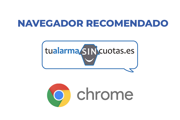 Navegador de internet RECOMENDADO para visualizar las cámaras