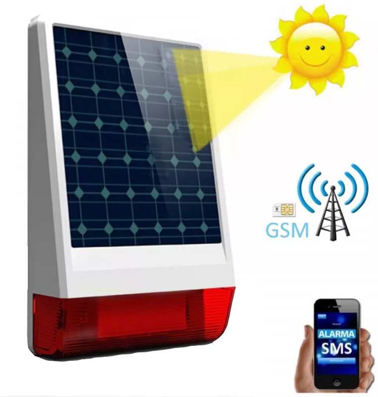 Alarma solar sin electricidad - Tu Alarma Sin Cuotas