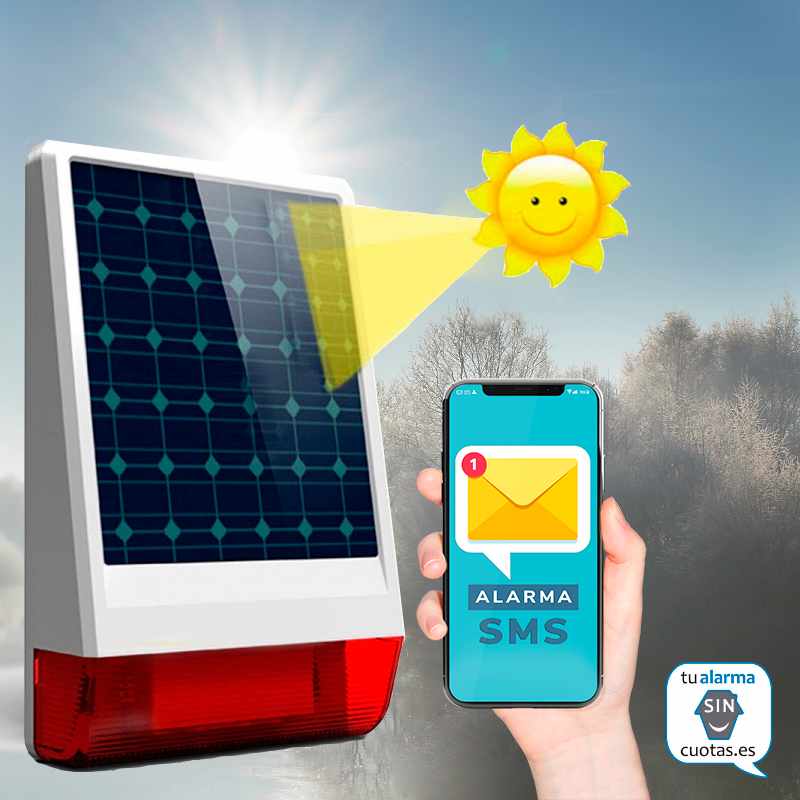Alarmas contra okupas sin electricidad 