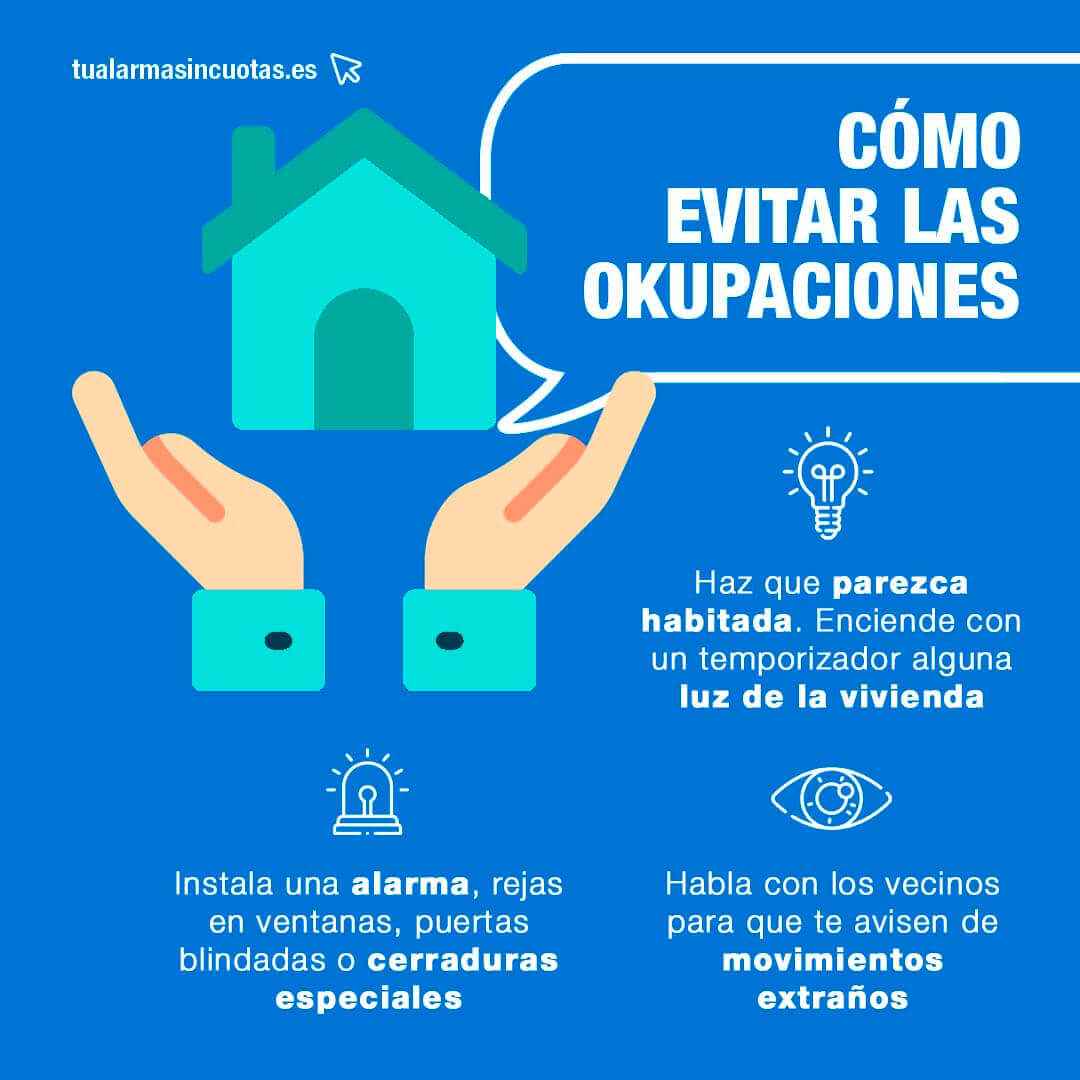 Cómo evitar okupas - Tu Alarma Sin Cuotas