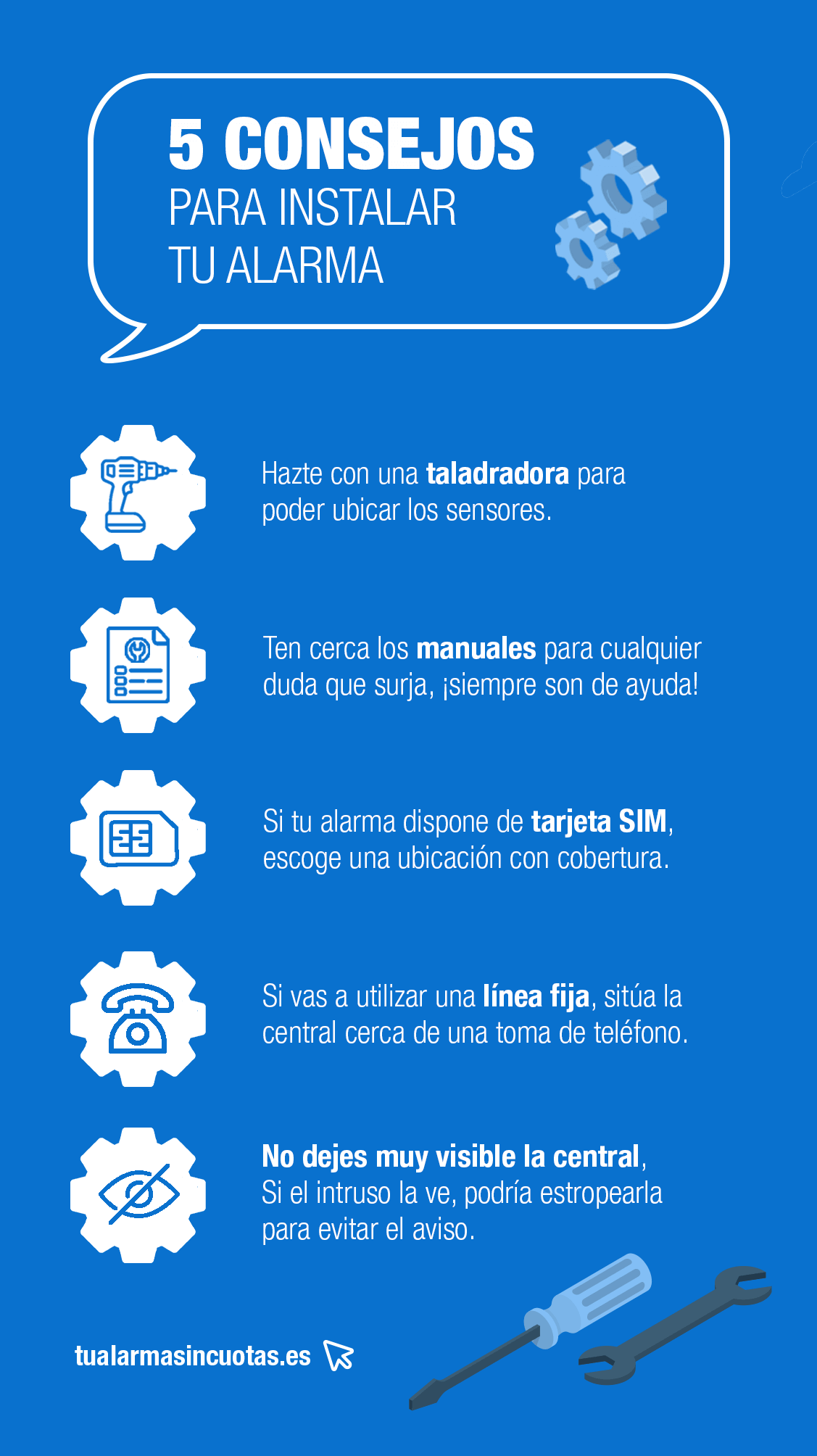 Consejos para instalar tu alarma - Tu Alarma Sin Cuotas