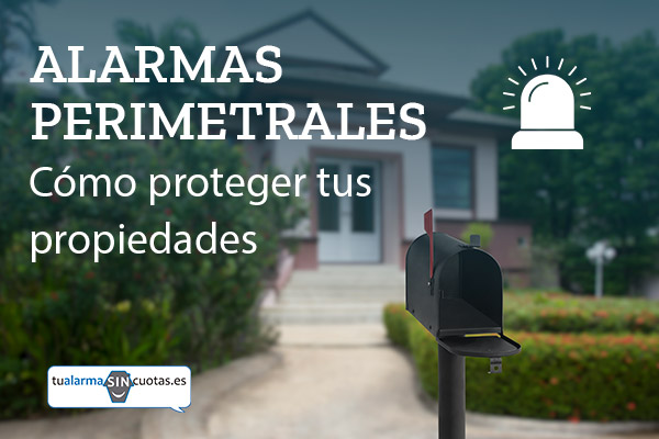 Detectores perimetrales de exterior para sistemas de alarma