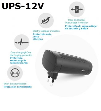 UPS 12V con batería interna