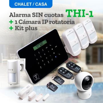 alarma SIN cuotas THI-1 chalet/casa