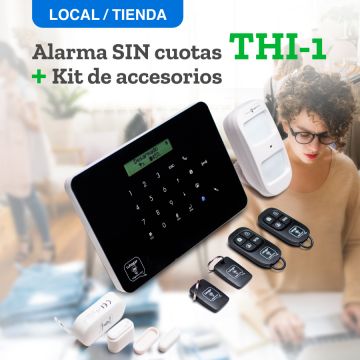 alarma SIN cuotas THI-1 local/tienda