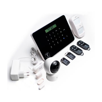 Pack de Alarma SIN cuotas Domótica THI-1 (WiFi + GSM) + Cámara IP de Videovigilancia