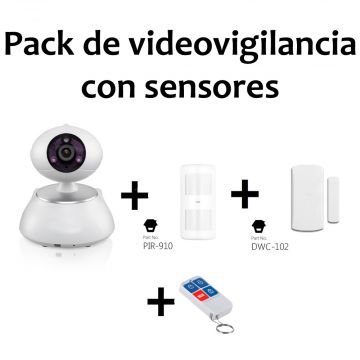 Pack Videovigilancia con Sensores
