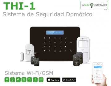 Kit Teleasistencia GSM para Personas Mayores, Sin Cuotas - Alarmas para Casa