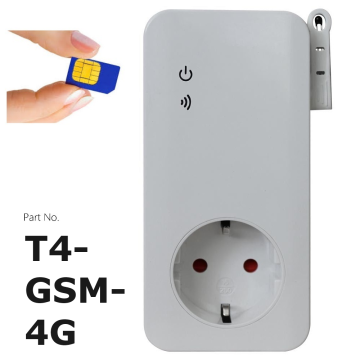 Enchufe T4-GSM-4G