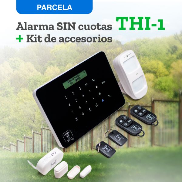 Kit alarma sin cuotas con cámara wifi - Alarmas para Casa