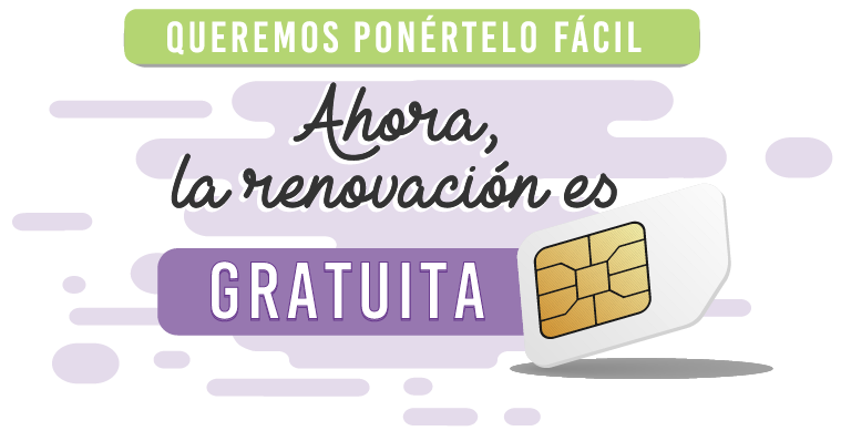 Cambia tu SIM YA GRATIS
