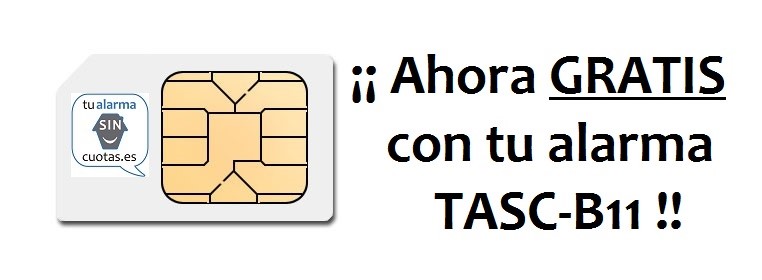 Alarma SIN cuotas B11 DUAL (Línea Fija / GSM / GPRS) con pantalla y panel tactil