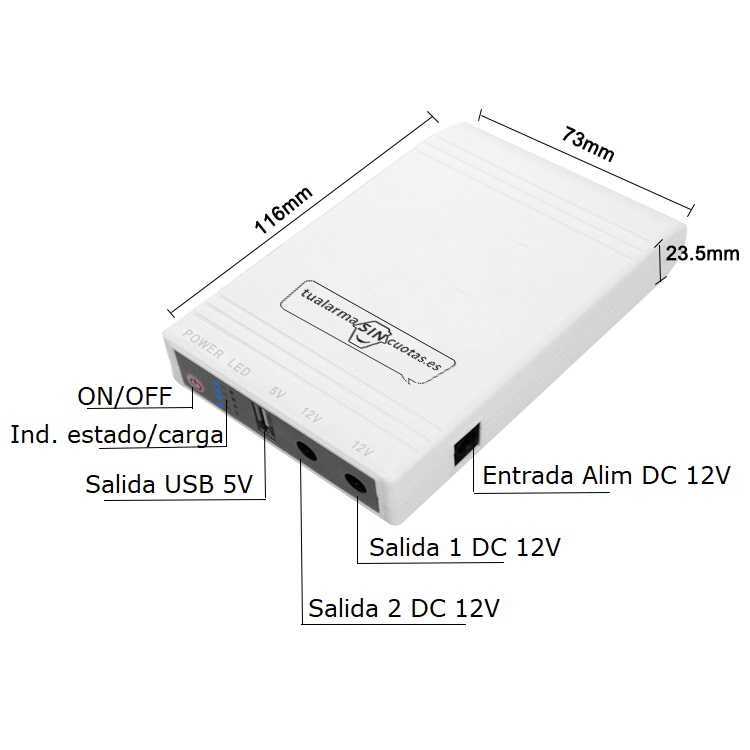 esquema MINI UPS