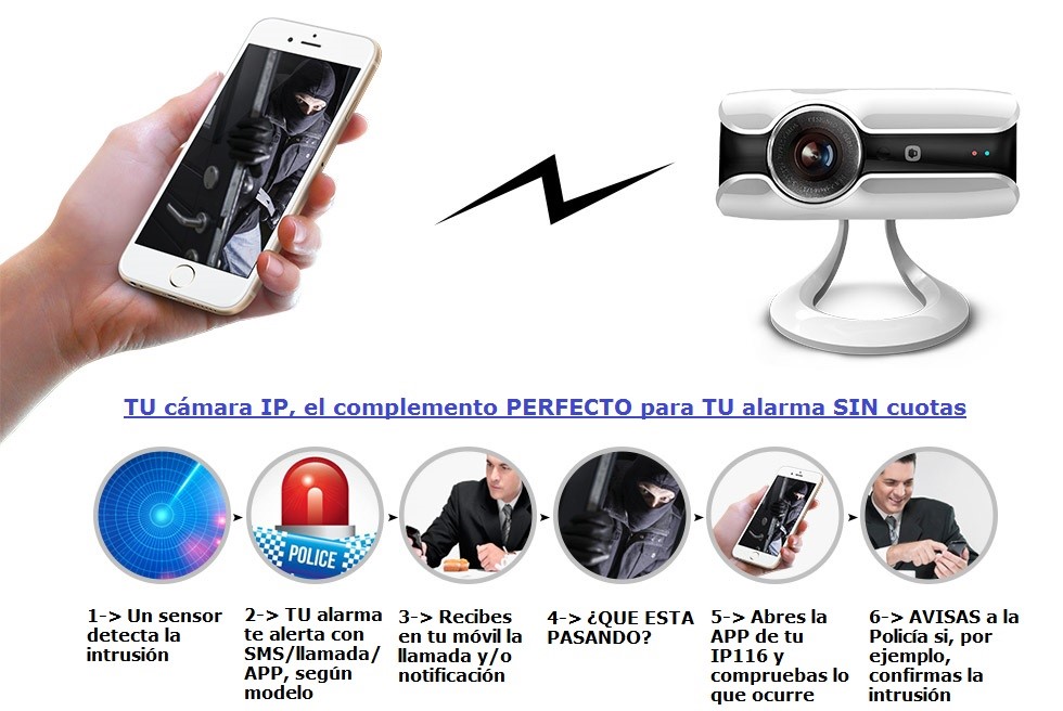 camara ip 116